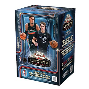 2025/26 Topps NBA Chrome Update Series Basketball Trading Card Value Box $44.99