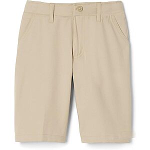 French Toast Boys' Flat Front Microfiber Performance Stretch Short $9.97
