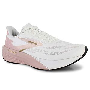 Brooks Women's Launch 11 Running Shoes (White/Pink, Size: 6, 8.5-11) $64.95 + Free Shipping