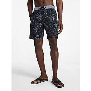 George Men's and Big Men's E-Board Swim Trunks with UPF 50+, 9" Inseam, Sizes S-3XL (Various) - from $3.24