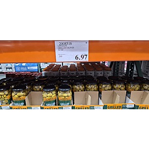 Loveats Grilled Olives 34 oz $6.97 in Costco store. YMMV