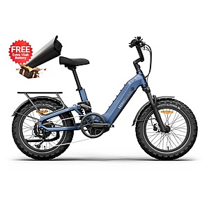 Himiway D5 2.0 Series 750W Full Suspension eBike + Free Extra 15Ah Battery $1799 + Free Shipping