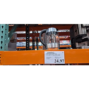 Chefman Custom-Temp 1.8L Electric Kettle w/ tea infuser $24.97 in Costco stores. YMMV