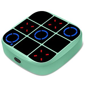 [Prime] Tic-Tac-Toe Bolt 4-in-1 Handheld Electronic Game Console (Cyan) $13.95 + Free Shipping