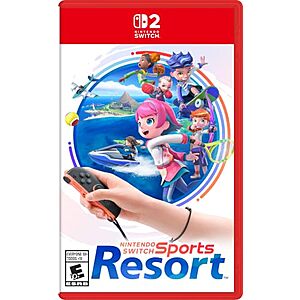 $49.94* | Pre-Order: Nintendo Switch Sports Resort (Nintendo Switch 2) at Amazon