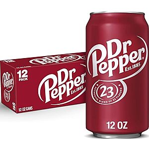 [SnS, AC] $14.74* | 3 × 12-Pk 12-Oz Dr Pepper Soda ($4.91 each) at Amazon