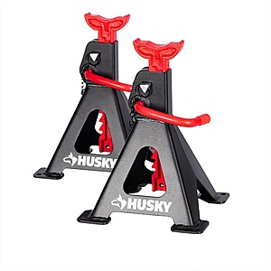 HUSKY 2-Ton Jack Stands $24.97 + Free Shipping