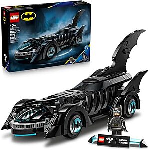 $74.99* | 909-Pc LEGO DC Batman: Batman Forever Batmobile Building Toy at Amazon