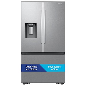 Samsung 36" 30.5 cu. ft. 3-Door French Door Refrigerator w/ Four Types of Ice (Stainless Steel) $1399 + Free Store Pickup at Home Depot