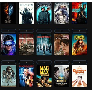 Fandango: UHD Sci-Fi Sale Mix & Match 3 for $10, HD 5 for $15