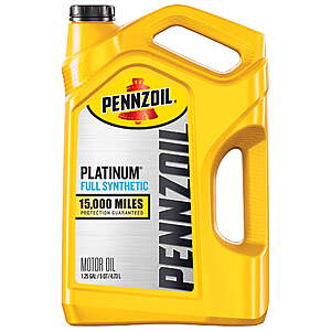 [$51.94 Pickup only! - $10 promo -$20 Gift card](2 pack) Pennzoil Platinum Full Synthetic 5W-20 Motor Oil, 5-Quart $21.94