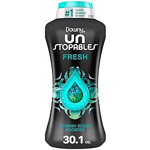 [SnS, AC] $35.27 | 3 × 30.1-Oz Downy Unstopables In-Wash Laundry Scent Booster Beads (Fresh) ($11.76 each) + $10 credit at Amazon