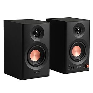 Edifier MR3 Powered Bluetooth V5.4 Studio Monitor Speakers (Pair, Black/White) $99.99 + Free S&H at Amazon