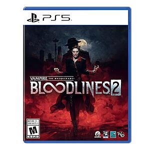 $20* | Vampire: The Masquerade Bloodlines 2 (PS5) at Amazon