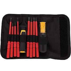 $24.97* | 10-Pc Dewalt Vinyl Grip Insulated Screwdriver Set at Amazon