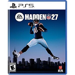 PREORDER: $70 Available 8/13: Madden NFL27 PS5, XBOX or NINTENDO Switch 2: Target, Amazon, Walmart, Best Buy