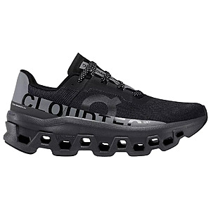 On Women's Cloudmonster Shoes (Black/Grey) $90.47 + Free Shipping