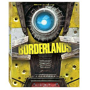 Borderlands: Amazon Exclusive SteelBook (4K Ultra HD + Blu-ray) $13.49 Amazon.com