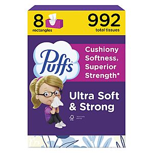 $33.03 or less get $10 Amazon Credit: Back to School Bundle: Clorox Disinfect Wipes 3 x 75ct and 8 Boxes of Puffs Ultra Soft (992 tissues)  FS S&S/PROMOS