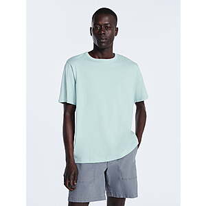 $3.78: Free Assembly Men’s Everyday Cotton Tee with Short Sleeves(Aqua Splash, XS/S/3XL only) at Walmart.com