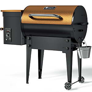 KingChii PID 3.0 456 sq. in. Wood Pellet Smoker & Grill w/ Folding Legs (Yellow-Brown) $222.29 + Free Shipping w/ Walmart+ or on $35+