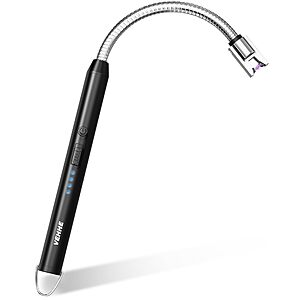 VEHHE Electric Candle Lighter, Flexible Neck Windproof USB C Rechargeable for $3.98 @Amazon