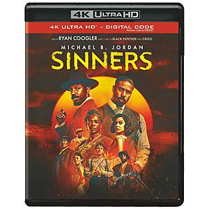New Gruv Users: Sinners, Weapons, Superman & More (4K Blu-ray + Digital Code) $12.74 Each + Free Shipping