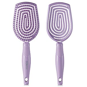 Conair Scalp Care Detangling hairbrush (Paddle, Electric Purple, 10.32'') $4.05 + Free S&H w/ Prime or $35+