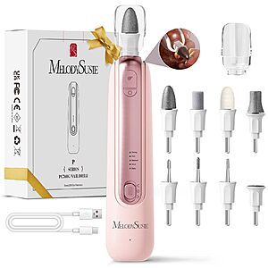 MelodySusie Cordless Pedicure Nail File / Drill $9 @ Amazon