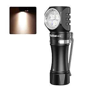 Wurkkos HD10 Mini Flashlight Rechargeable $20.49