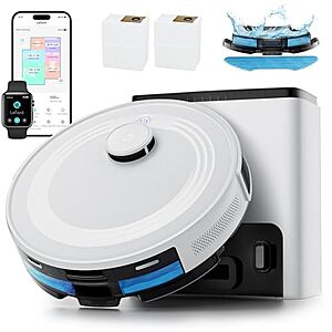 Lefant M2 Plus Robot Vacuum & Mop w/ 75-Day Self-Emptying, LiDAR Mapping & 6000Pa Suction $109.01 + Free Shipping