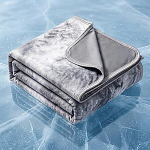 50"x70" Topcee Arc-Chill Cooling Throw Blanket for Hot Sleepers (Grey) $9.59 + Free Shipping w/ Prime or on $35+