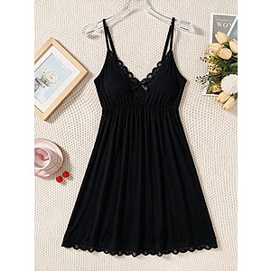 Avidlove Women Lace Chemise Nightgown $7.49 + FS w/ Prime or orders $35+