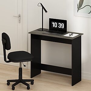 Furinno Simplistic 31-Inch Grey Computer Desk, Grey Oak - $17.08