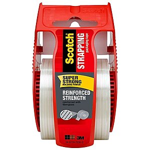 Scotch Strapping Tape 2 inch x 360 inch, 1.0 EA  $2.29 + B1G1 Half Off