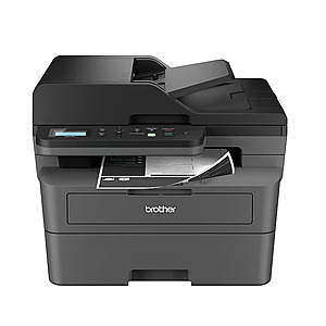 Refurb + 30% back in Staples points: Brother DCP-L2640DW Wireless Compact B&W Multi-Function Laser Printer $150
