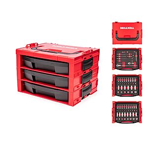 TEKTON 3/8 Inch Drive 12-Point Socket, 83-Piece | SKT16301 $289.1