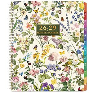 Lemome 3-Year 2027-2029 Monthly Planner 9" x 11" w/ Tabs & Pocket $3.99 + Free Shipping w/ Prime or on $35+