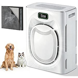 Ken Brown Pet Air Purifier w/ Washable Pre-Filter & H13 HEPA (up to 2500 sq ft) $34.99 + Free Shipping