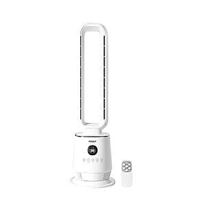 32" Winado 3-Speed Bladeless Tower Fan w/ Remote & Timer (White) $44.99 + Free Shipping