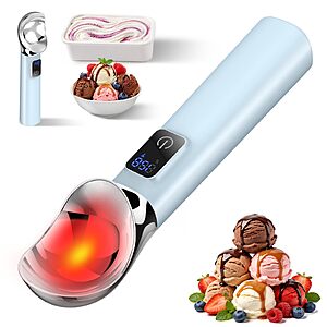 Heated Ice Cream Scoop Rechargeable $3.25 + Free Shipping w/ Prime or on $35+