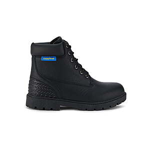 $30 FS WALMART+ or at $35 Goodyear Men's Maverik Slip Resistant Soft Toe Work Boots  sizes 7-14 regular or wide (no 13/14 in wide)