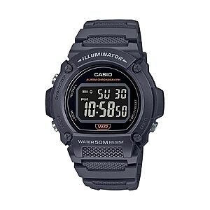 Casio W219H-8BV Men's Digital Sport Watch w/ 50M Water Resistance & LED Illuminator $17.97 + Free Shipping w/ Prime or on $35+
