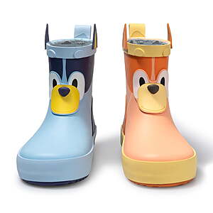Bluey and Bingo Toddler 3D Rainboots - $9.2