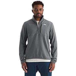$63 | THE NORTH FACE Men's TNF Performance Fleece 1/4 Zip Jacket at Amazon