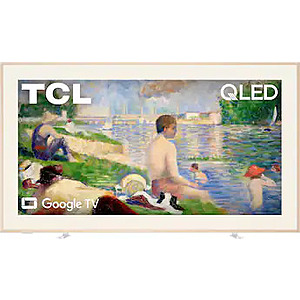 TCL 65" Class 4K QLED A3G Designer Series Smart TV with Google TV, Art Library, AI Art and Flush Wall Mount (2026) $649.99