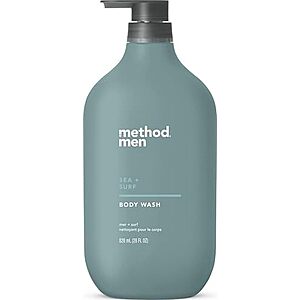 [SnS, AC] $45* | 5 × 28-Oz Method Men Body Wash (Sea + Surf) ($9 each) at Amazon