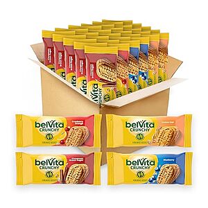 [SnS, AC] $9.60 | 30-Pack 1.76-Oz Belvita Breakfast Biscuits (Variety) at Amazon