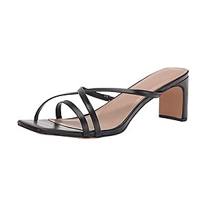 $7.99 | The Drop Women's Amelie Strappy Square Toe Heeled Sandal at Woot!