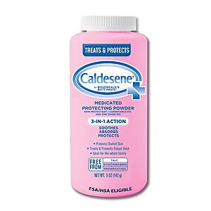 5-Oz Caldesene Medicated Talc-Free Body Powder $2.87 w/ S&S + Free Shipping w/ Prime or on $35+